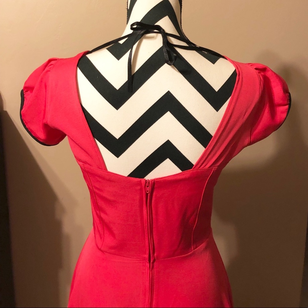 Bella Bright Raspberry Dress - Picture 6 of 6